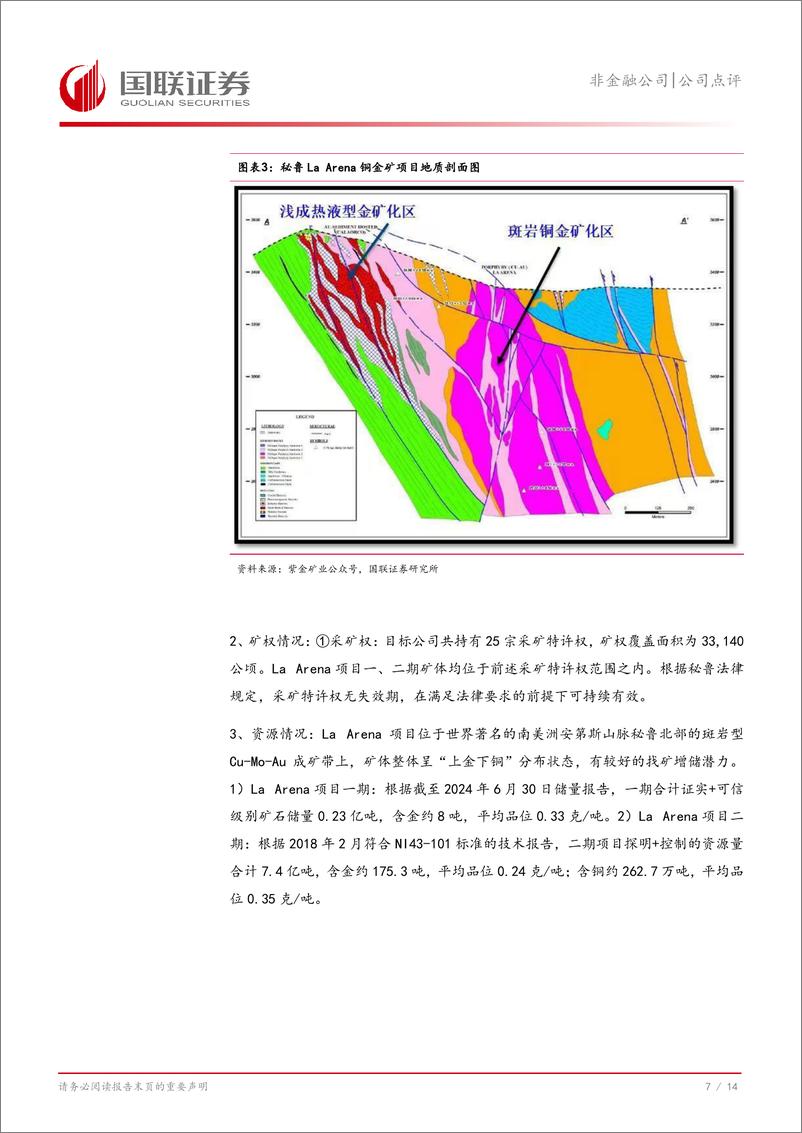 《紫金矿业(601899)收购秘鲁矿山，增厚金、铜资源储量-241108-国联证券-15页》 - 第8页预览图