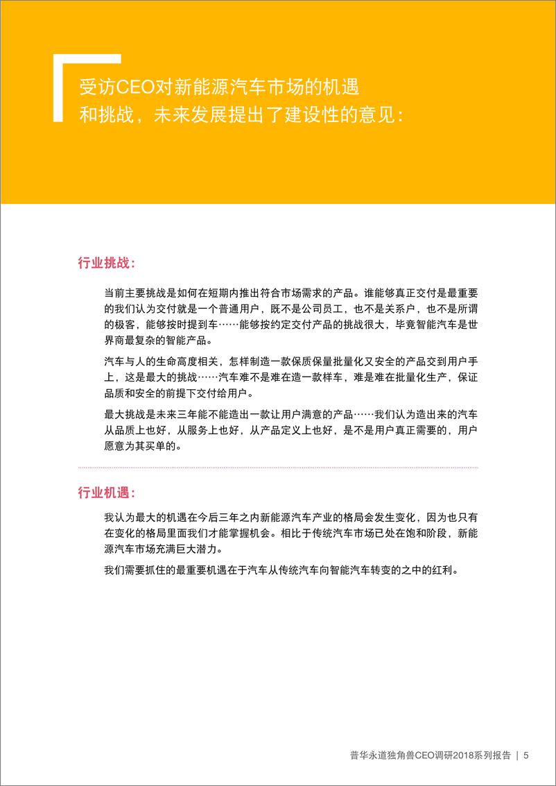 《普华永道-新能源汽车独角兽报告-2019.5-24页》 - 第5页预览图