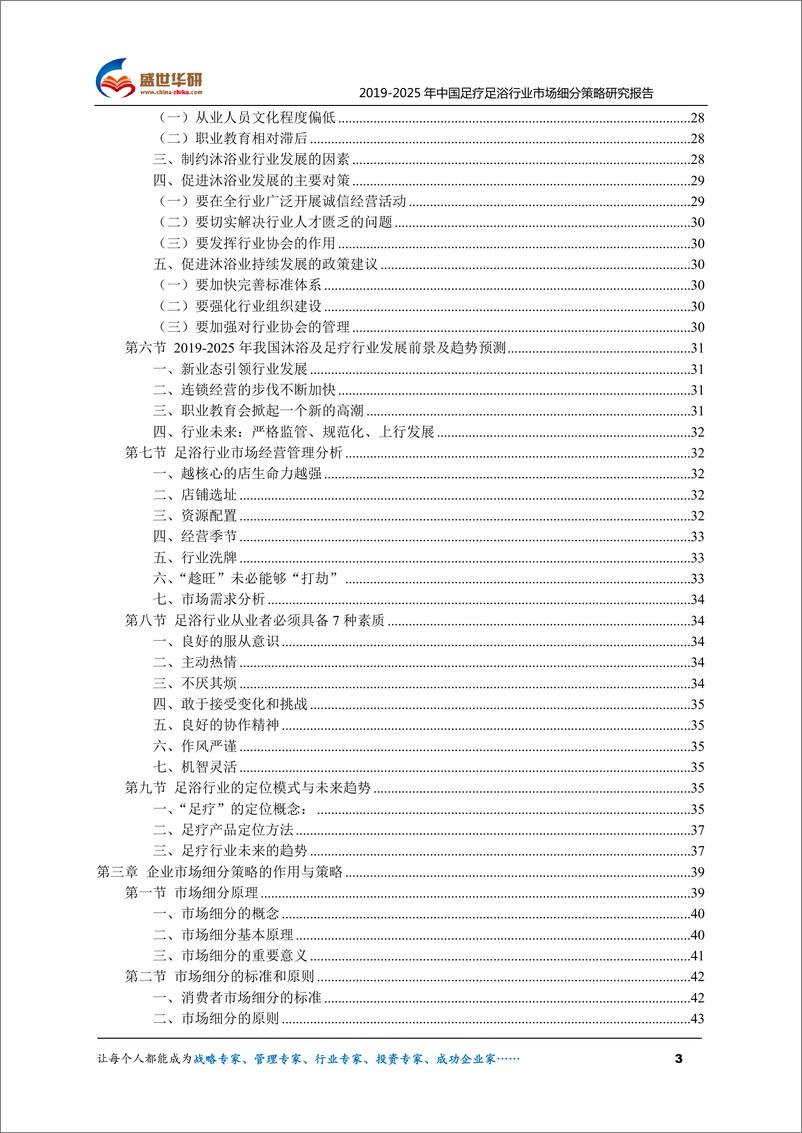 《2019-2025年中国足疗足浴行业市场细分策略研究报告》 - 第3页预览图