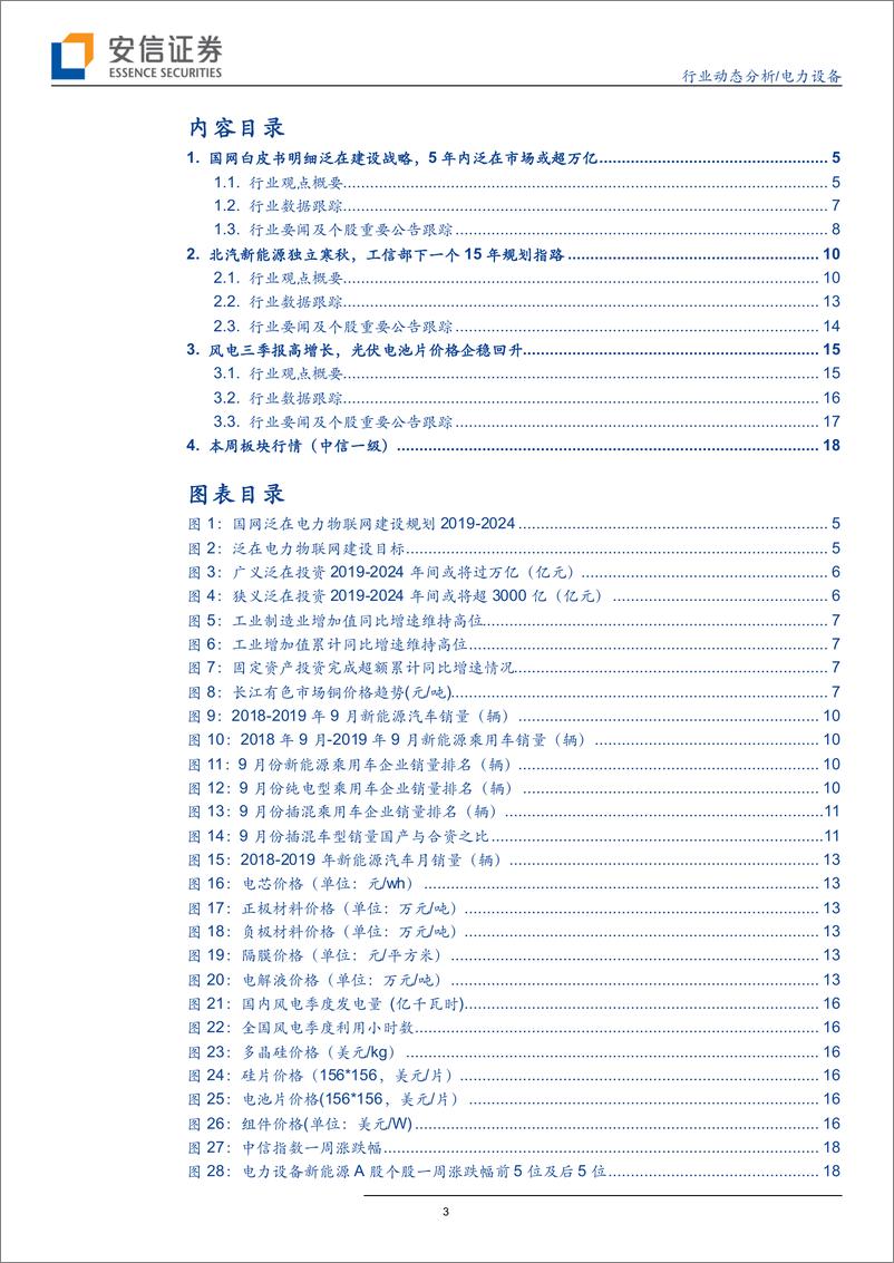 《电力设备行业动态分析：万亿级泛在市场将至，风电高景气持续验证-20191019-安信证券-20页》 - 第4页预览图