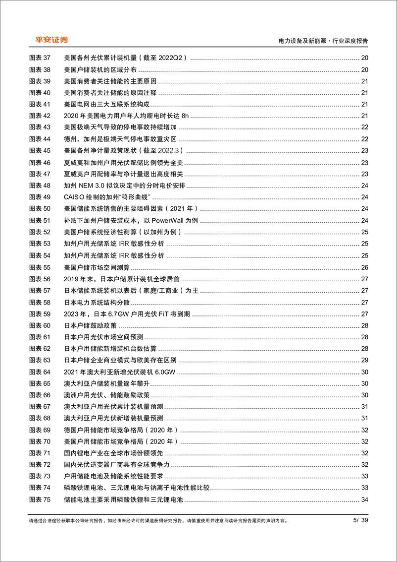 《户用储能行业深度报告：高成长性赛道，放眼全球舞台-20221027-平安证券-39页》 - 第6页预览图