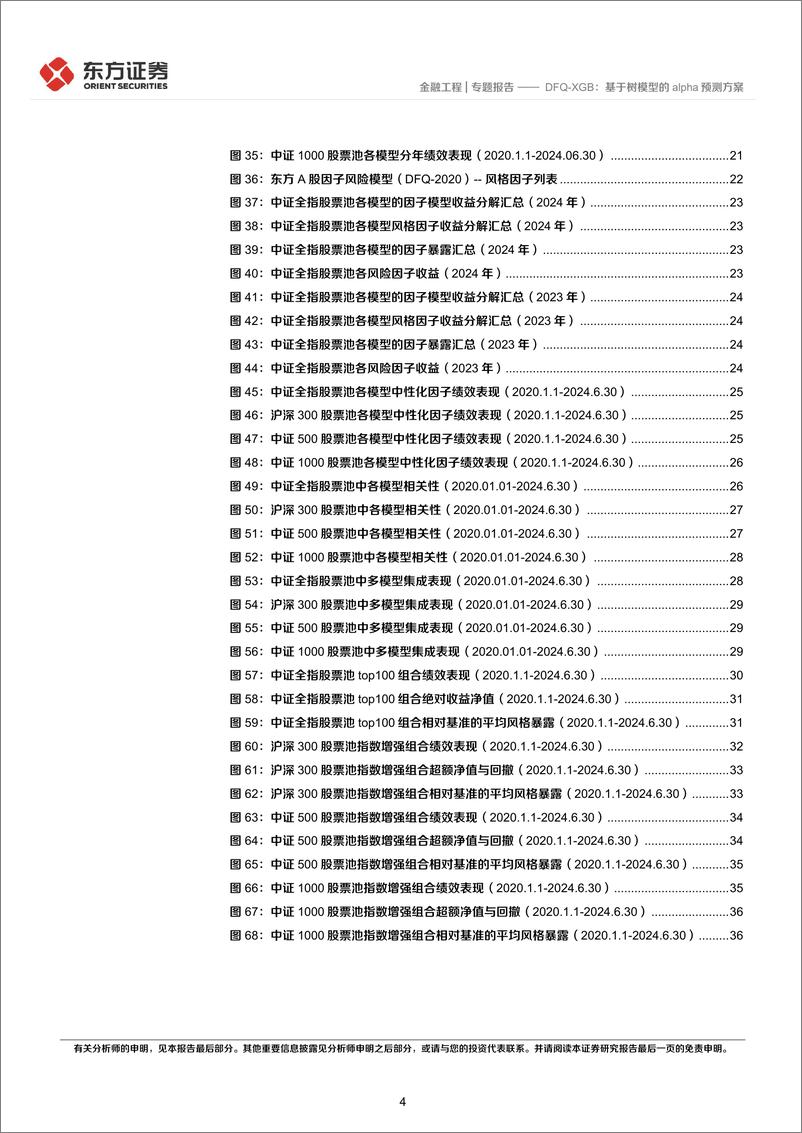 《因子选股系列之一〇七：DFQ-XGB，基于树模型的alpha预测方案-240815-东方证券-39页》 - 第4页预览图