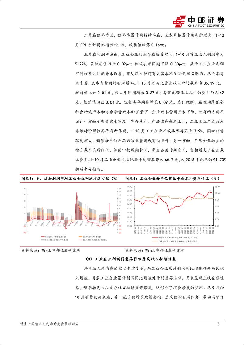 《企业利润回升看需求，需求修复在就业-241128-中邮证券-12页》 - 第6页预览图