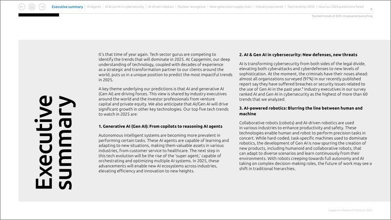 《Capgemini-顶级技术趋势-AI驱动一切（英）-2025-104页》 - 第6页预览图