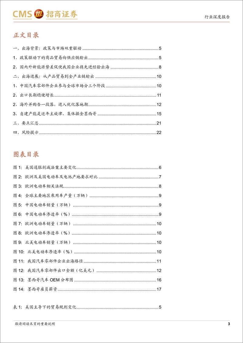 《2024汽车零部件出海专题报告：从产品贸易到全产业链输出》 - 第3页预览图