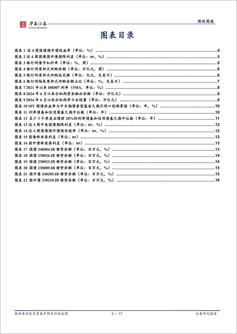 《债市技术面：又发生降息交易了吗？-240720-华安证券-17页》 - 第3页预览图