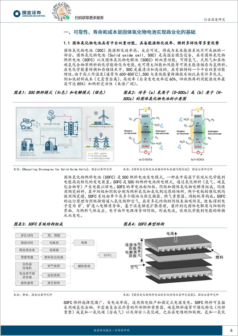 《氢能%26燃料电池行业研究：固定式应用场景突破，海外固体氧化物电池迈入商业化-241225-国金证券-48页》 - 第6页预览图