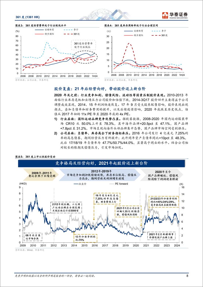 《361度(1361.HK)以大众%2b专业为本，乘质价比消费东风-241012-华泰证券-32页》 - 第8页预览图