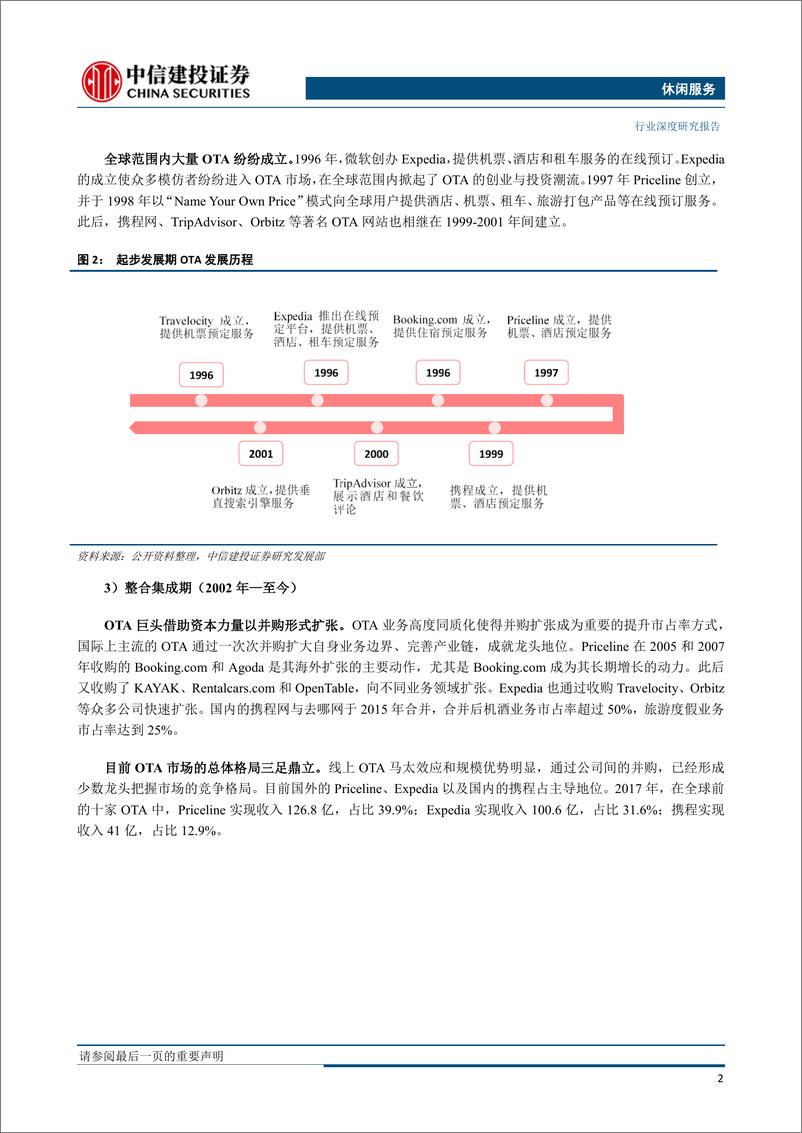 《休闲服务行业OTA系列之一：产业空间广阔，模式百花齐放-20190521-中信建投-51页》 - 第8页预览图