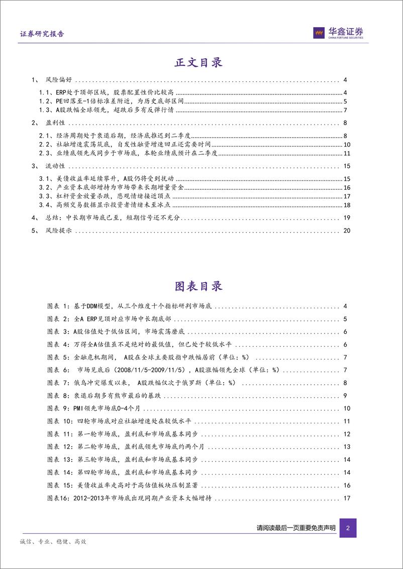 《守时待势，捕捉市场见底的信号-20220509-华鑫证券-22页》 - 第3页预览图