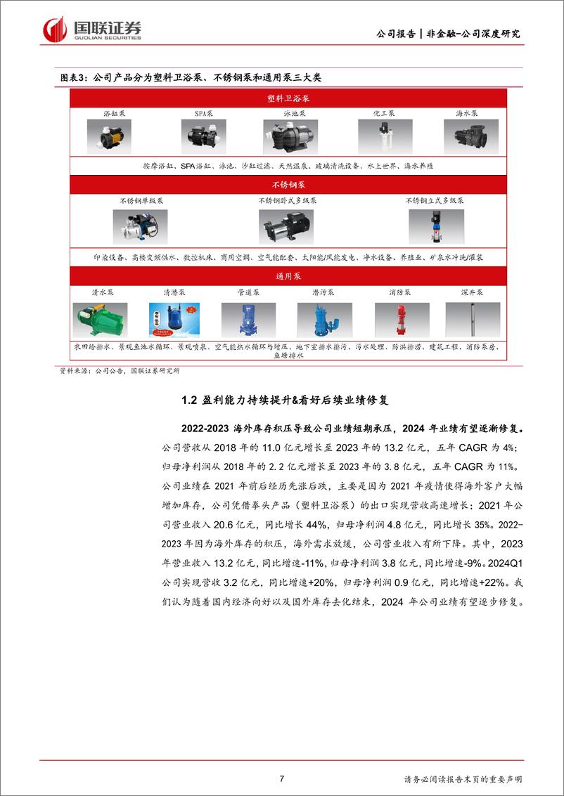 《凌霄泵业(002884)美国出口拐点向上的优质红利资产-240613-国联证券-28页》 - 第7页预览图