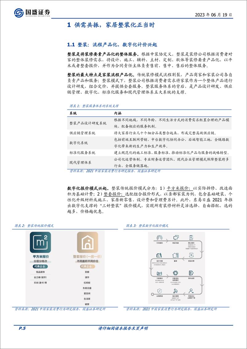 《家居用品行业：家居整装化正当时，把握家居龙头转型新机遇-20230619-国盛证券-40页》 - 第6页预览图