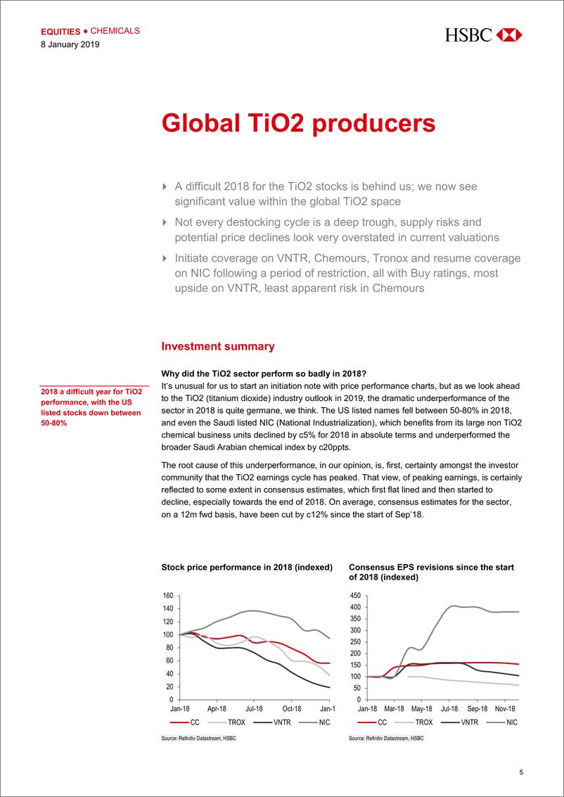 《汇丰银行-全球-化工行业-全球化工业：高峰还是暂停？-2019.1.8-88页》 - 第6页预览图
