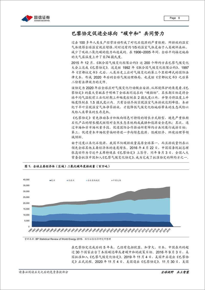 《能源变革专题研究之一：纵观全局，全球碳中和现实与愿景-20210217-国信证券-28页》 - 第6页预览图