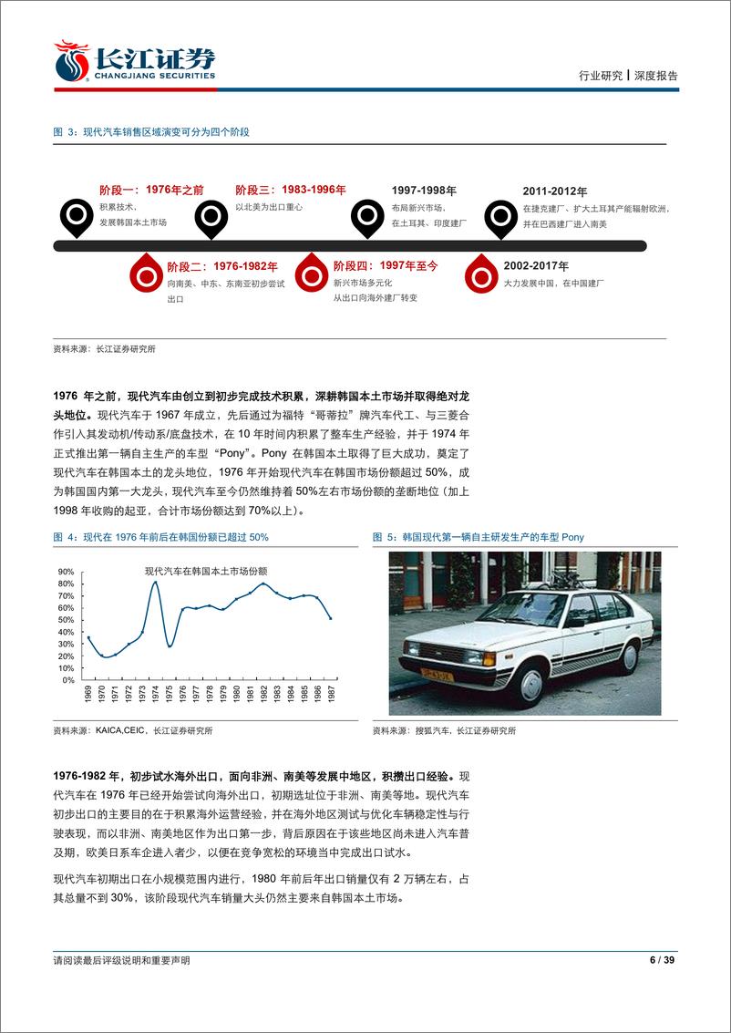 《汽车与汽车零部件行业：中国车企全球化路在何方？源自现代的启示-20190830-长江证券-39页》 - 第7页预览图