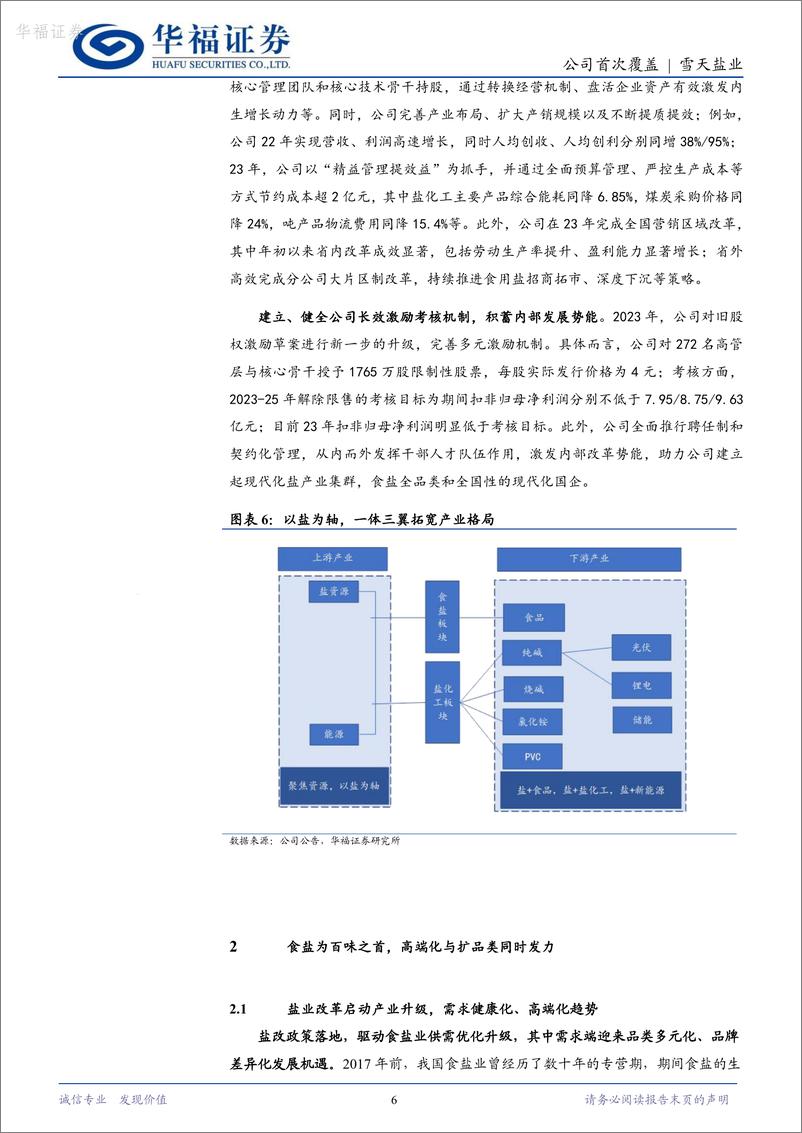 《雪天盐业-600929.SH-强“钠”战略，双轮驱动的持续深化-20240610-华福证券-24页》 - 第6页预览图