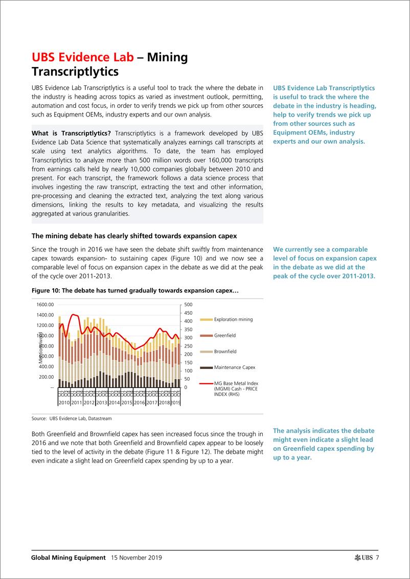 《瑞银-全球-采矿设备行业-全球采矿设备2019年Q3更新：持续的OE负增长将在2020年对收入造成压力-2019.11.15-39页》 - 第8页预览图