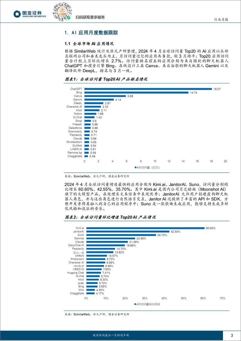 《国金证券-信息技术产业行业研究：中美AI巨头投入持续加码，看好相关产业链投资机会》 - 第3页预览图