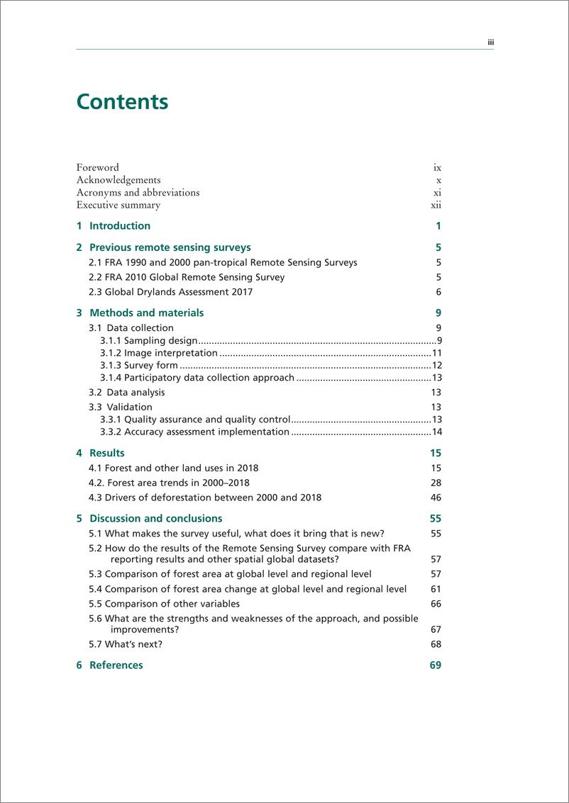 《全球森林资源评估遥感调查》（英文）-92页 - 第6页预览图