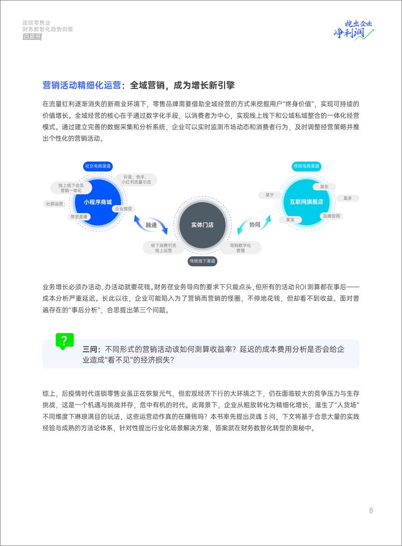 《连锁零售业财务数智化趋势洞察白皮书-36页》 - 第8页预览图