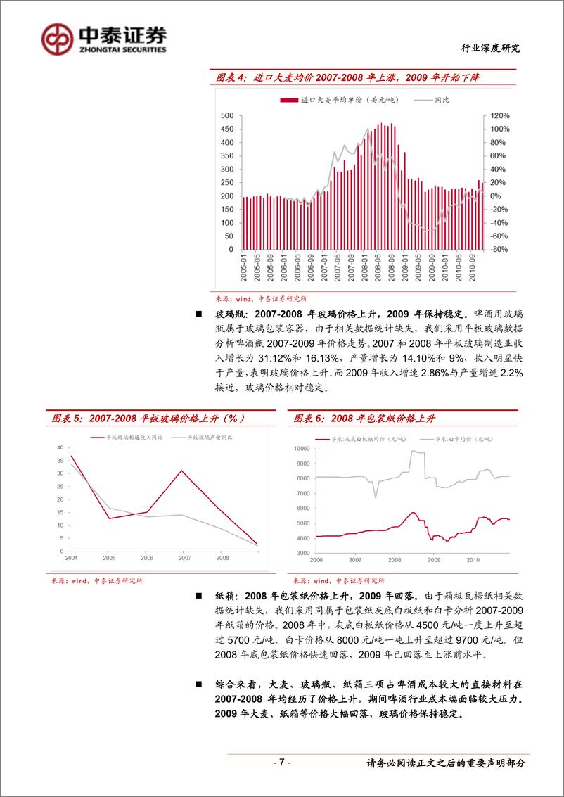 《饮料制造行业深度报告：复盘2009年啤酒业绩高增长之谜，2019年啤酒板块有望进入业绩快速释放期-20190129-中泰证券-30页》 - 第8页预览图