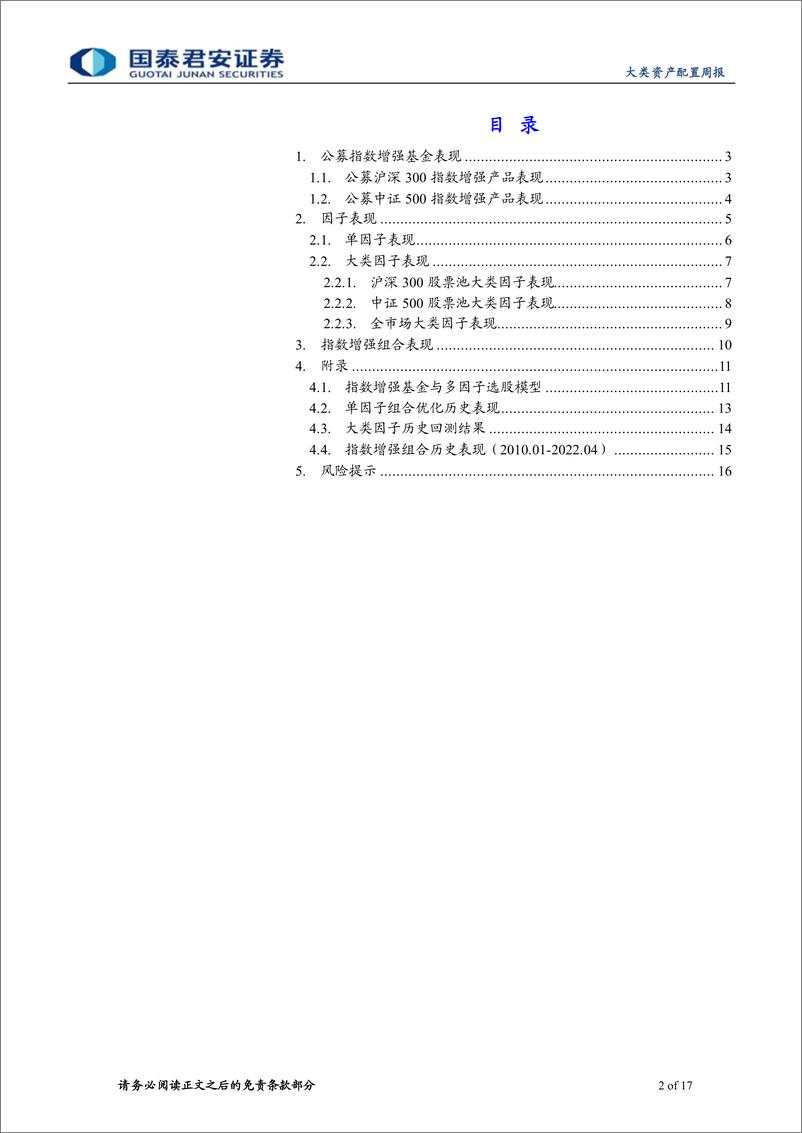 《权益因子观察周报第33期：分析师、成长因子表现较好，沪深300内基本面因子继续低迷-20230107-国泰君安-17页》 - 第3页预览图