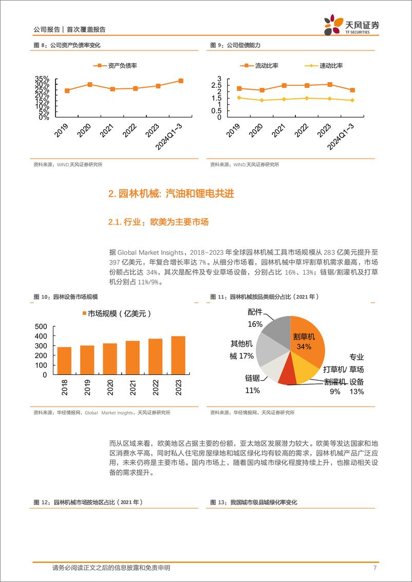 《中坚科技(002779)园林机械起家，多管齐下积极布局机器人产业-241106-天风证券-18页》 - 第7页预览图