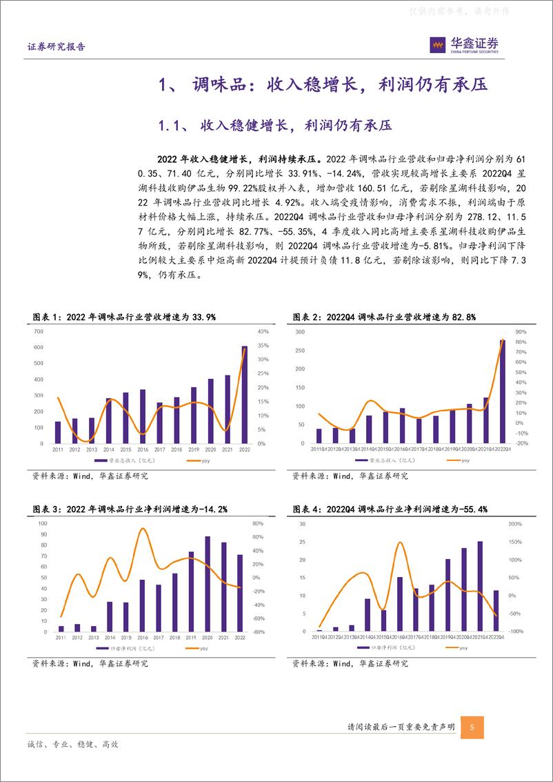 《华鑫证券-调味品板块2022年和2023Q1总结：曙光将至，全年向好-230507》 - 第5页预览图