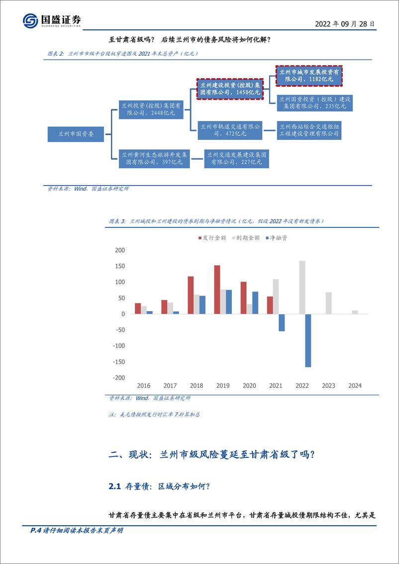 《固定收益点评：甘肃信用风险演化路径，“通盘考虑”还是“分级退出”？-20220928-国盛证券-18页》 - 第5页预览图