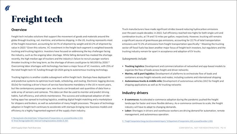 《PitchBook-供应链技术概述（英）-2024.12》 - 第6页预览图