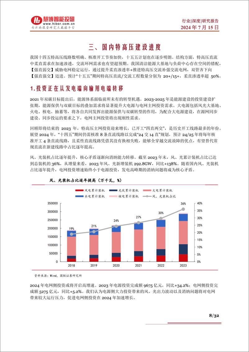 《特高压行业深度：发展历程、市场空间、海外机遇及相关公司深度梳理-慧博智能投研》 - 第8页预览图