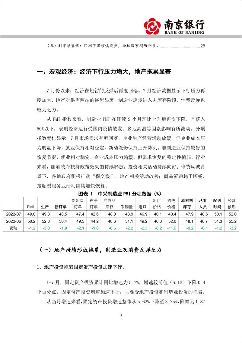 《2022年8月宏观利率展望：政策利率下调，区间下沿谨慎追多-20220819-南京银行-28页》 - 第4页预览图