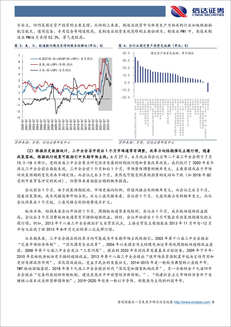 《行业配置主线探讨：底仓上游%26出海，增配地产和低位成长-240706-信达证券-26页》 - 第6页预览图