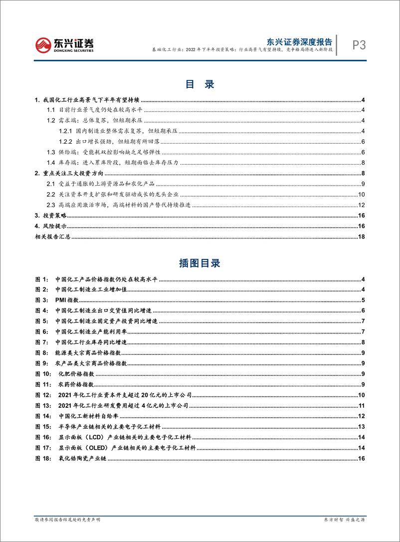 《基础化工行业2022年下半年投资策略：行业高景气有望持续，竞争格局将进入新阶段-20220519-东兴证券-20页》 - 第4页预览图