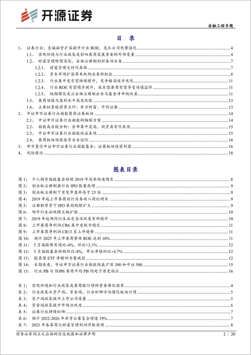 《工具化产品研究系列（12）：申万菱信中证申万证券，聚焦证券板块价值重估-20220715-开源证券-20页》 - 第3页预览图