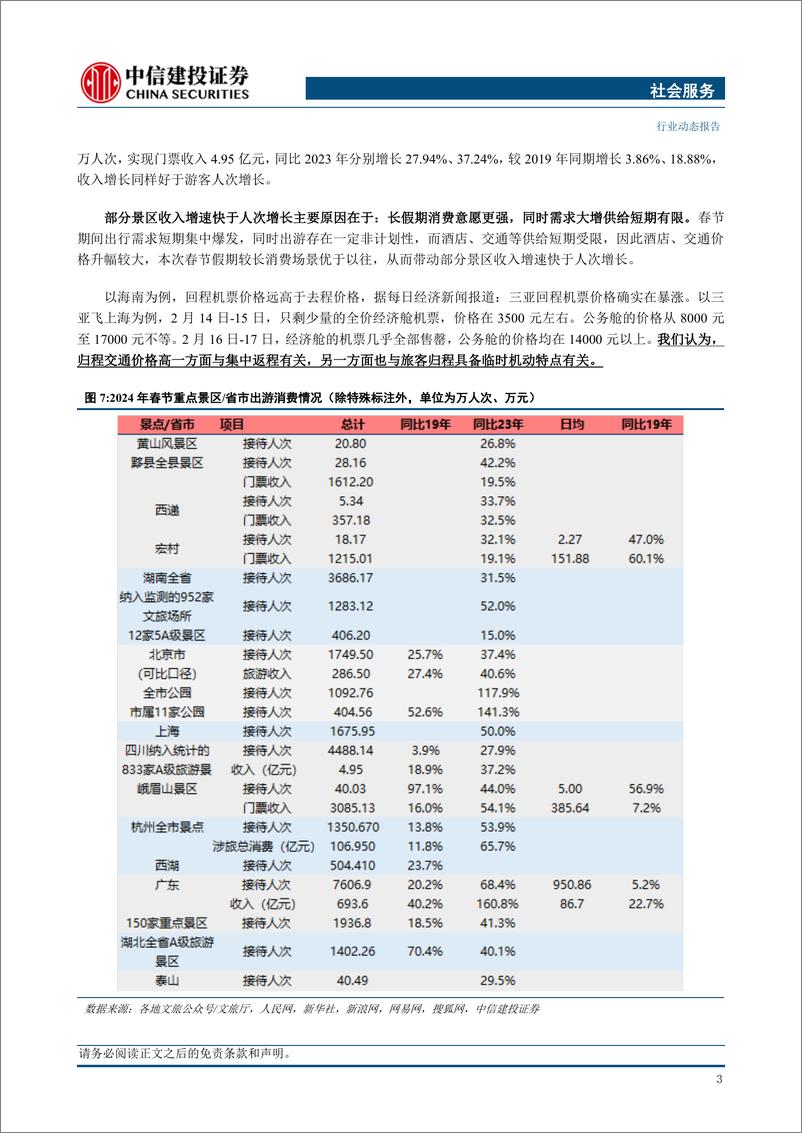 《社会服务行业：长假消费向头部目的地集中，优质供给继续释放增长潜力》 - 第5页预览图