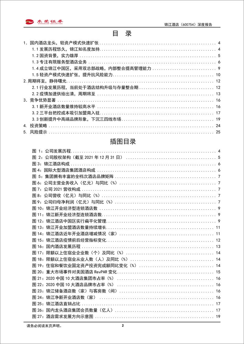 《锦江酒店-600754-深度报告：周期将至，静待曙光》 - 第2页预览图