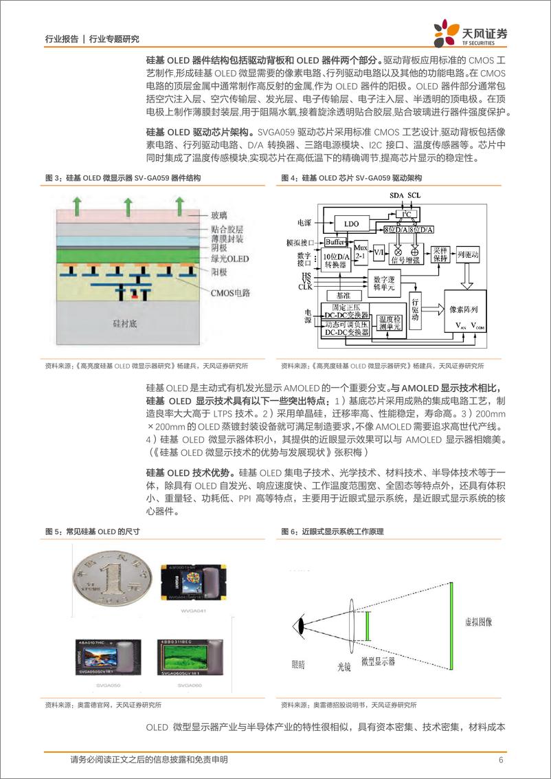 《电子行业报告：硅基OLED，下一代微显示技术，军用转民用，ARVR打开成长空间-20200723-天风证券-37页》 - 第7页预览图