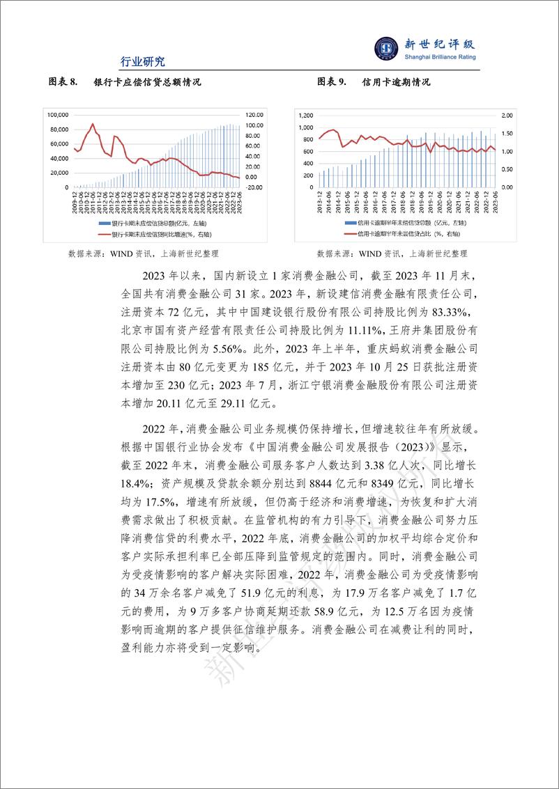 《新世纪评级：2023年中国消费金融行业信用回顾与2024年展望报告》 - 第6页预览图