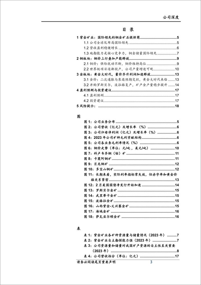 《上海证券-紫金矿业-601899-量价齐飞，龙头扬帆》 - 第3页预览图