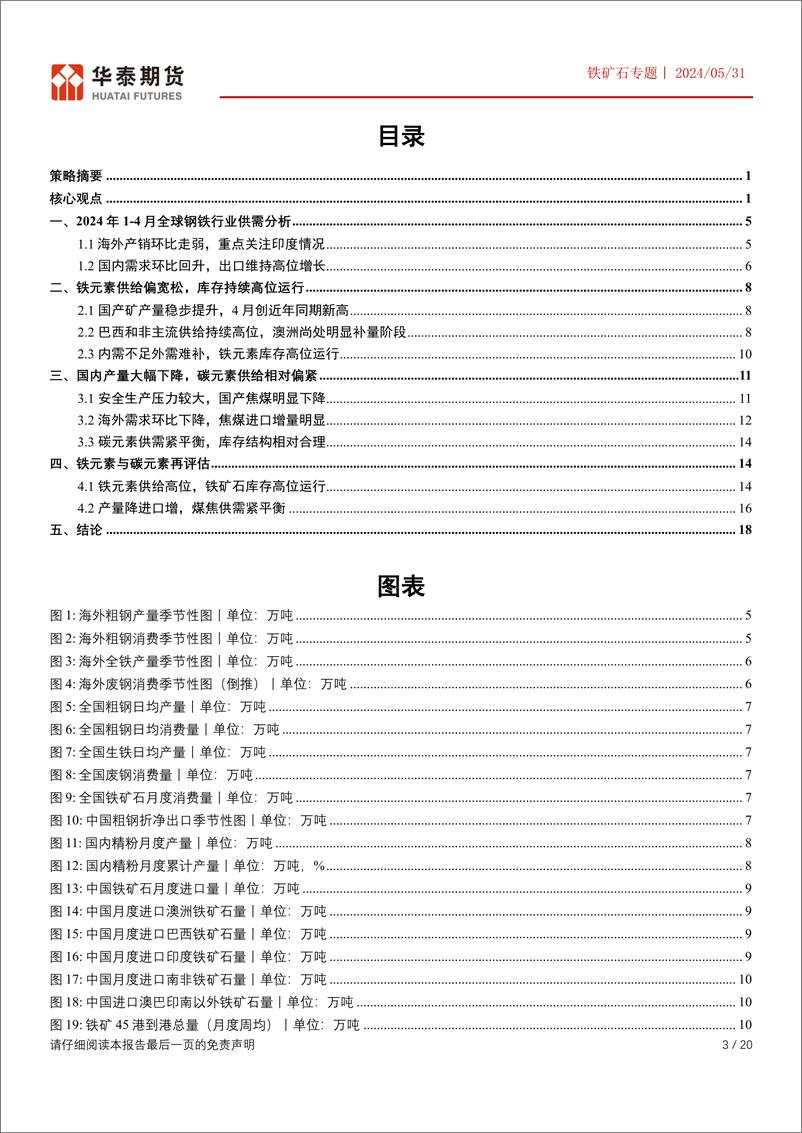 《华泰期货-铁矿石专题：再论铁元素与碳元素的年度走势》 - 第3页预览图