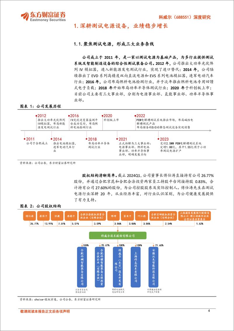 《东方财富证券-科威尔-688551-深度研究：测试电源领军企业，下游多点开花空间广阔》 - 第4页预览图