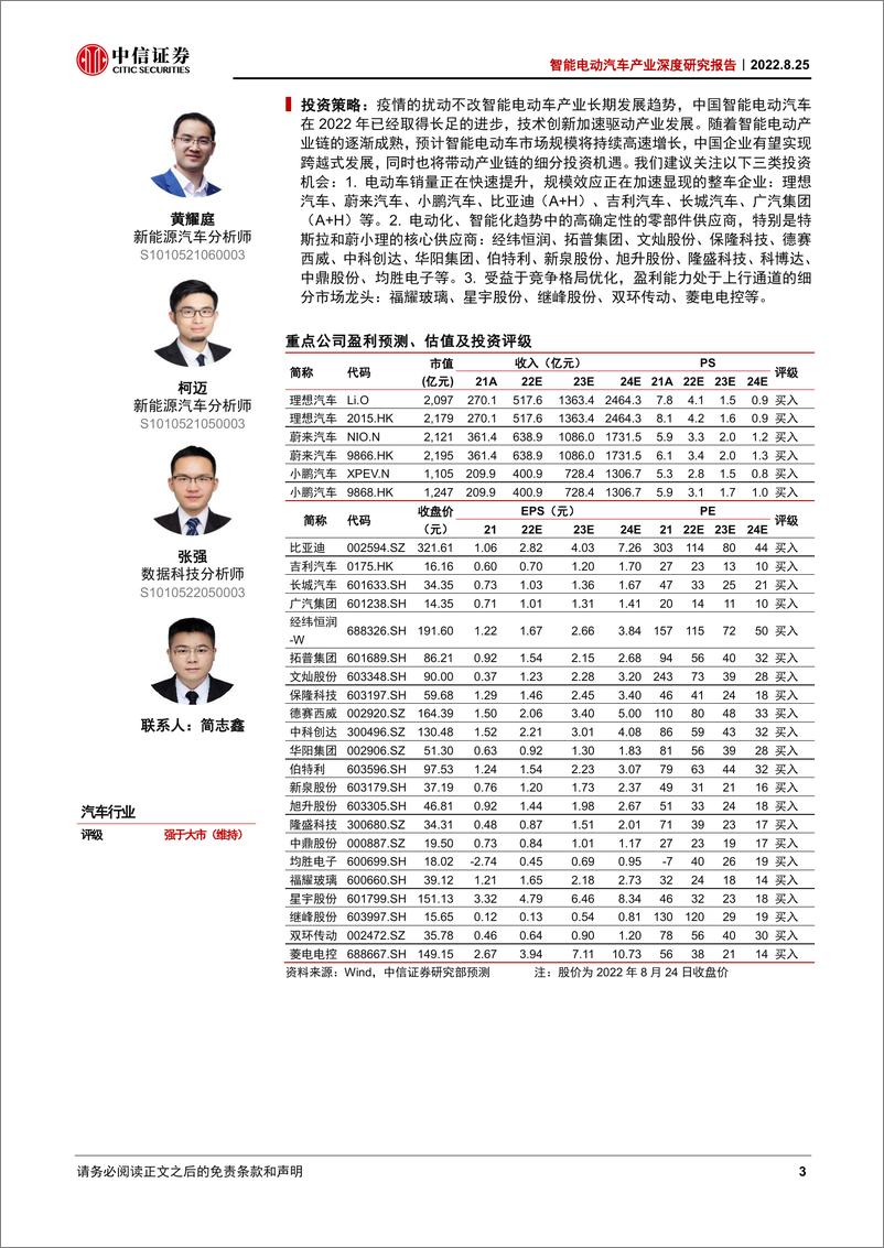 《智能电动汽车行业产业深度研究报告：智能握手电动，创新驱动进步-20220825-中信证券-54页》 - 第4页预览图