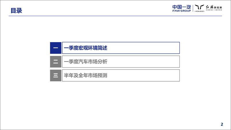 《2024年一季度宏观环境与汽车市场分析报告》 - 第3页预览图