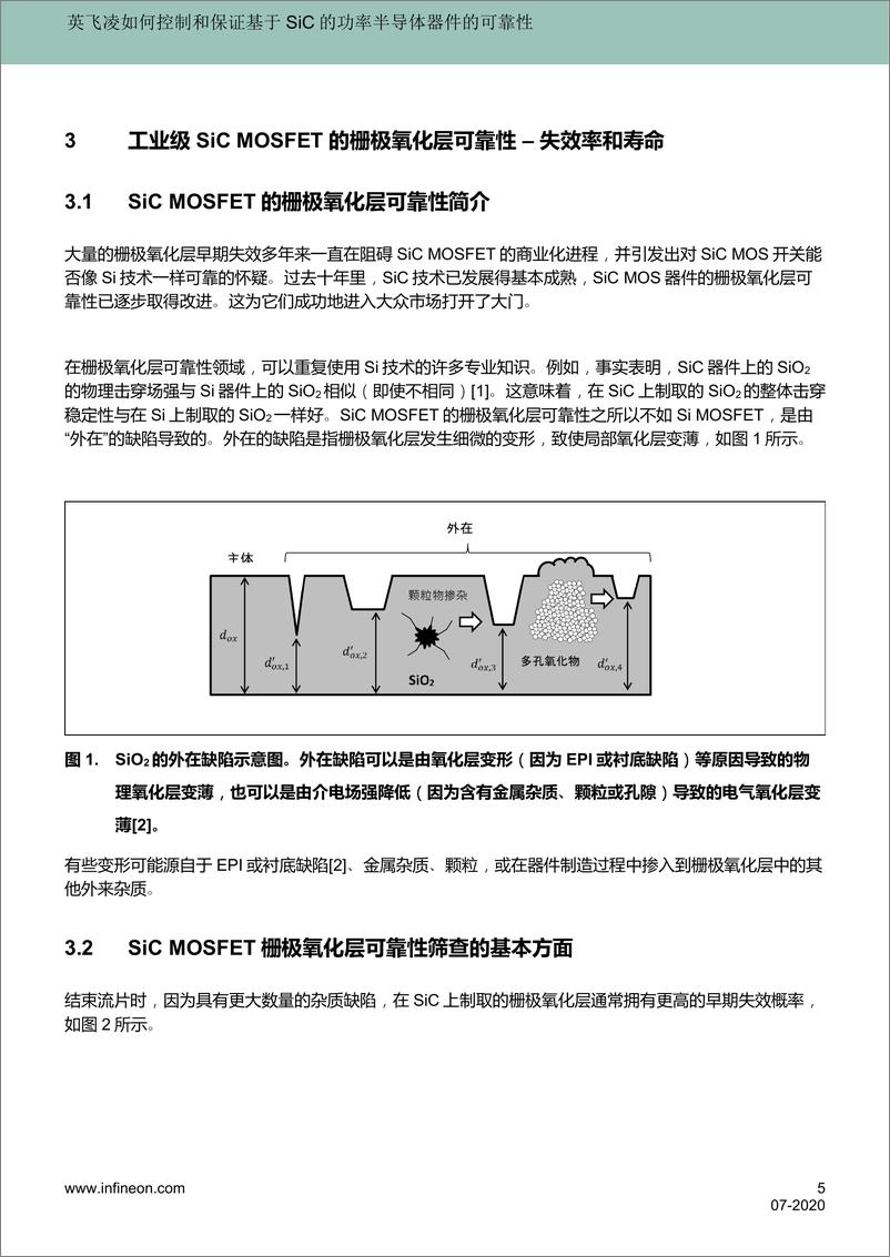 《英飞凌如何控制和保证基于SiC的功率半导体器件的可靠性》 - 第5页预览图