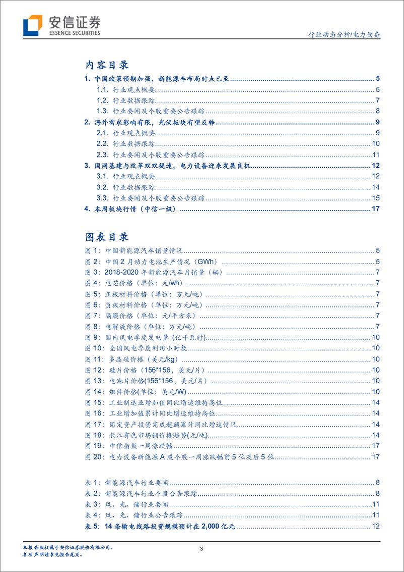 《电力设备行业：电动车政策预期加强，国网提速基建及改革-20200329-安信证券-19页》 - 第4页预览图