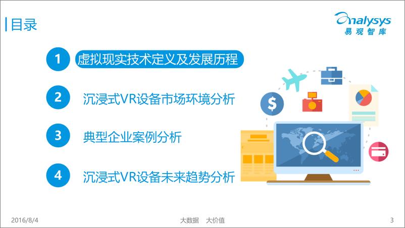 《中国沉浸式虚拟现实设备专题研究报告2016》 - 第3页预览图