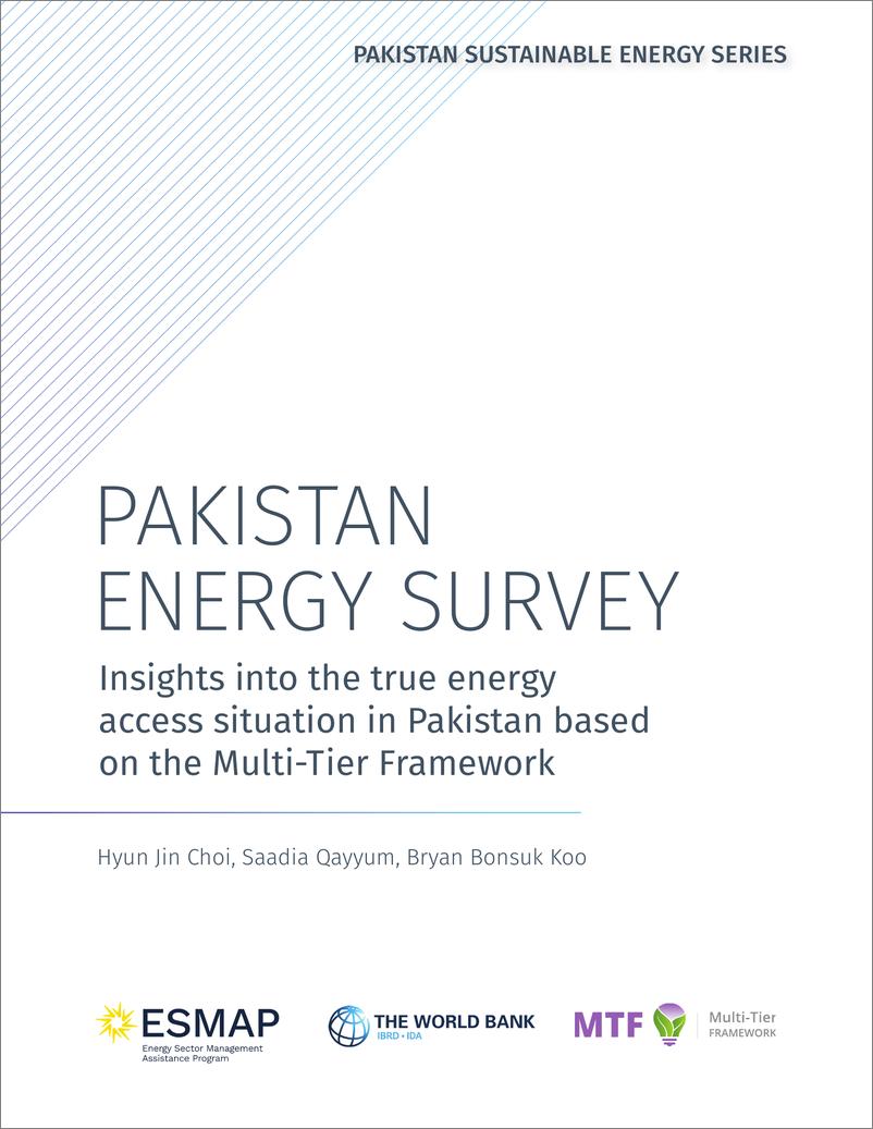 《世界银行-巴基斯坦能源调查-基于多层框架的巴基斯坦真实能源获取情况洞察（英）-2024-104页》 - 第3页预览图