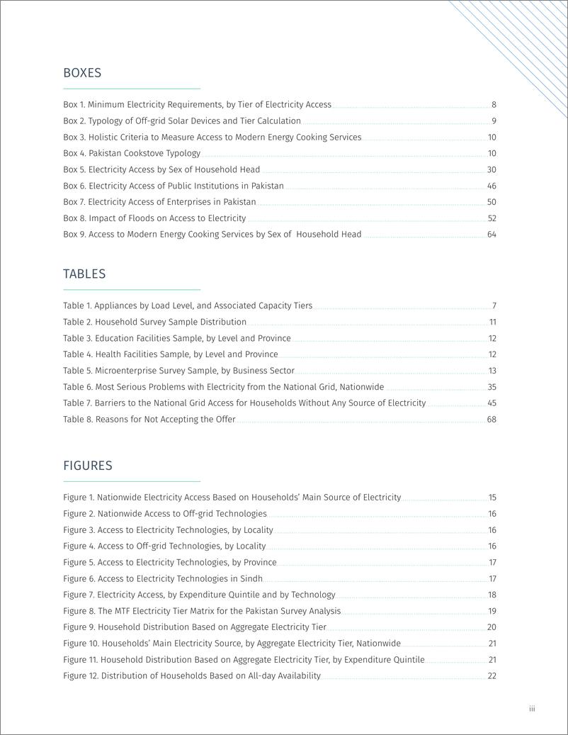 《世界银行-巴基斯坦能源调查-基于多层框架的巴基斯坦真实能源获取情况洞察（英）-2024-104页》 - 第7页预览图