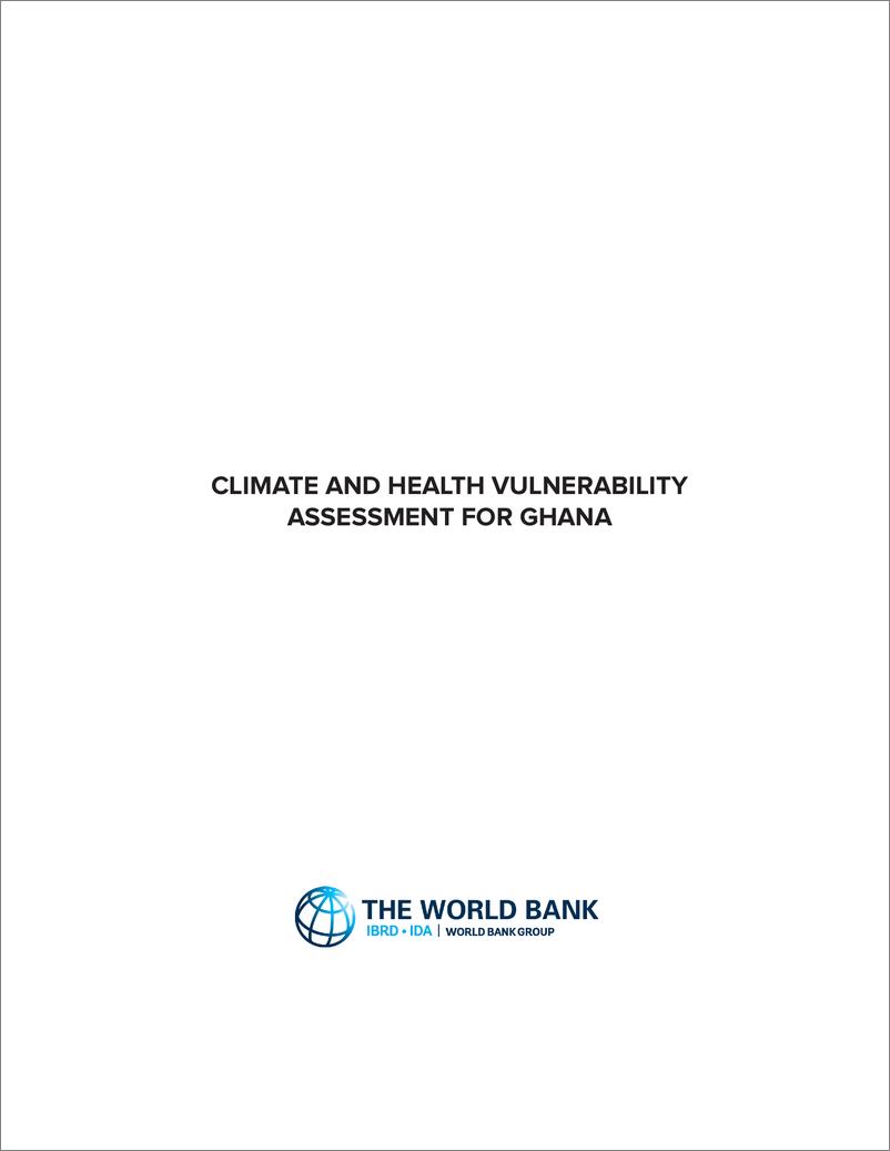 《世界银行-加纳气候和健康脆弱性评估（英）-2024.4-105页》 - 第3页预览图